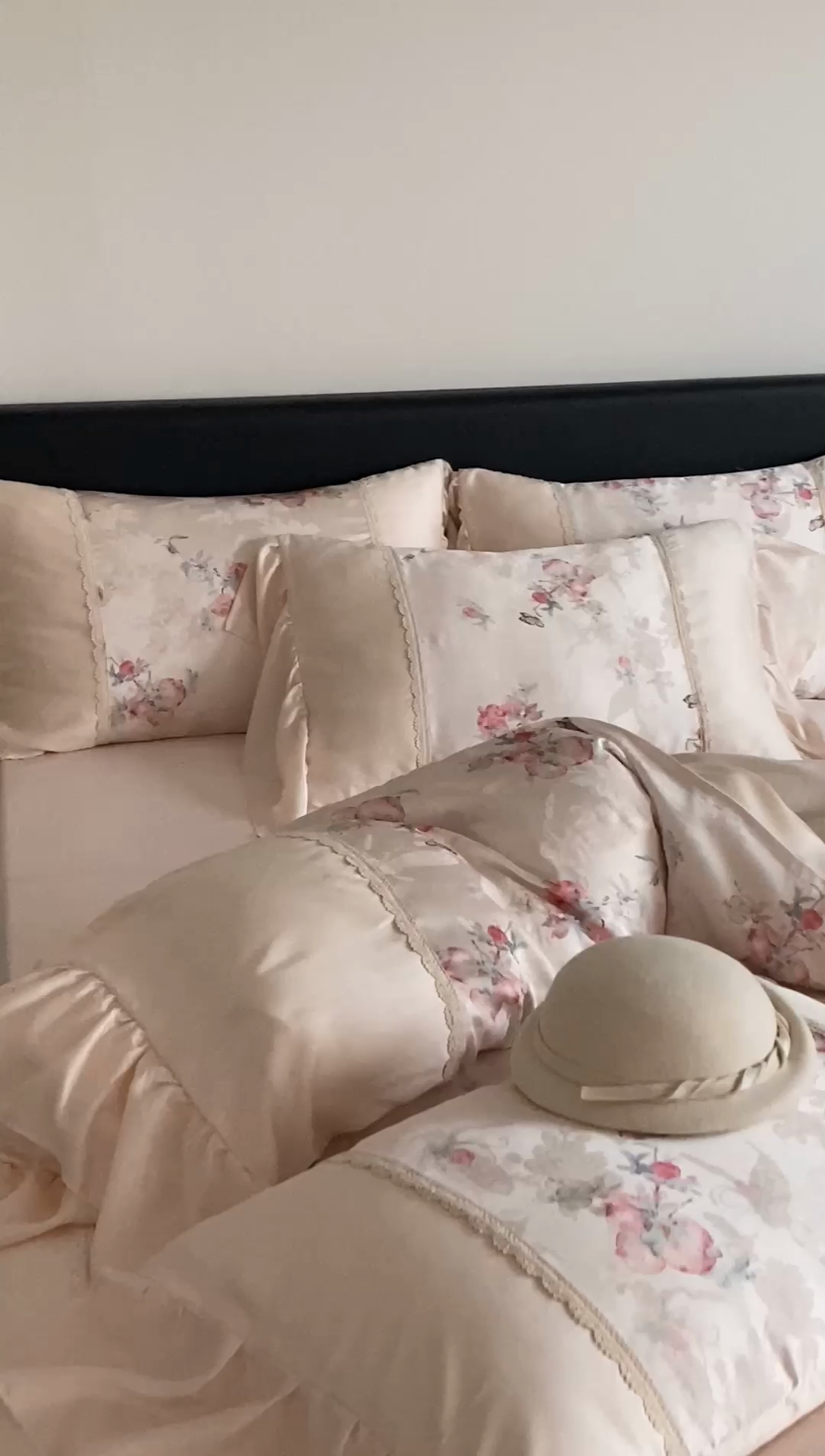 91家纺网 家纺一手货源 找家纺 （总）黛舒家居 2025新款兰精天丝刺绣提花四件套-梦蝶