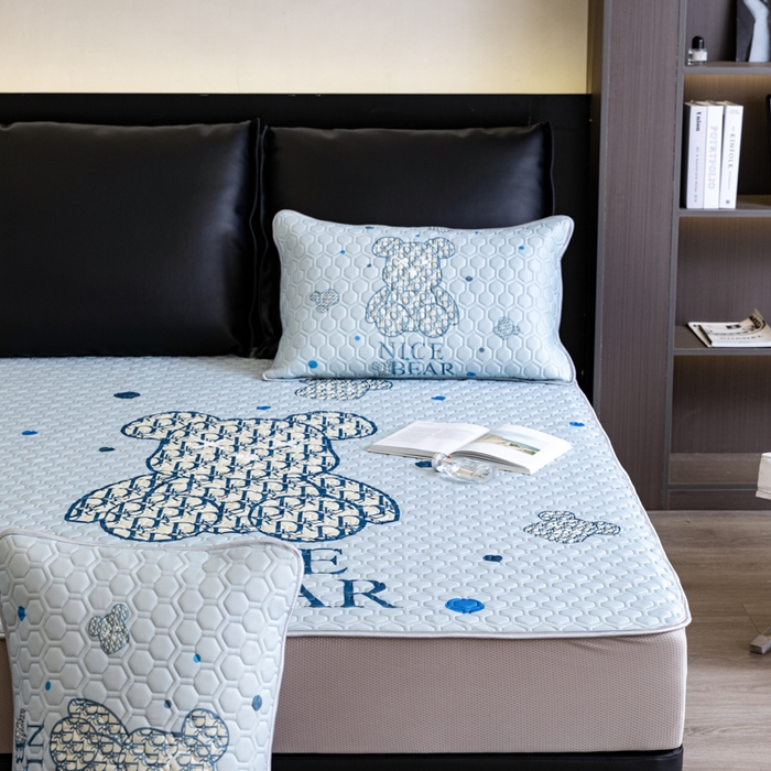 91家纺网 家纺一手货源 找家纺 摩卡（乐趣） 2025新品乳胶凉席 萌迪