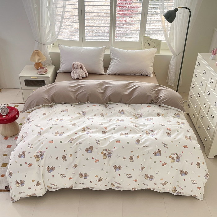 91家纺网 家纺一手货源 找家纺 宜家坊 2025新款全棉13070单床单床笠纯棉单品枕套床笠床单（有预缩尺寸 售后无忧 免费提供买家秀） 卡皮吧啦