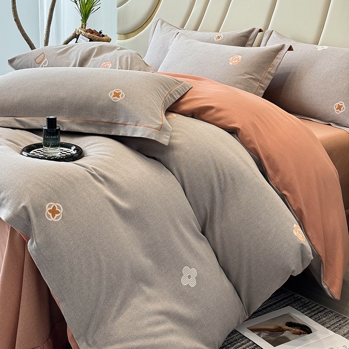 91家纺网 家纺一手货源 找家纺 海洋家纺 2025新款全棉磨毛四件套 迪诺之旅