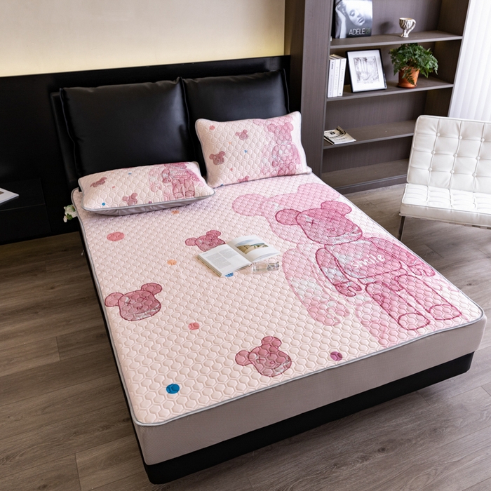 91家纺网 家纺一手货源 找家纺 摩卡（乐趣） 2025新款春夏新款夏凉被 冰激凌大豆夏被 流沙