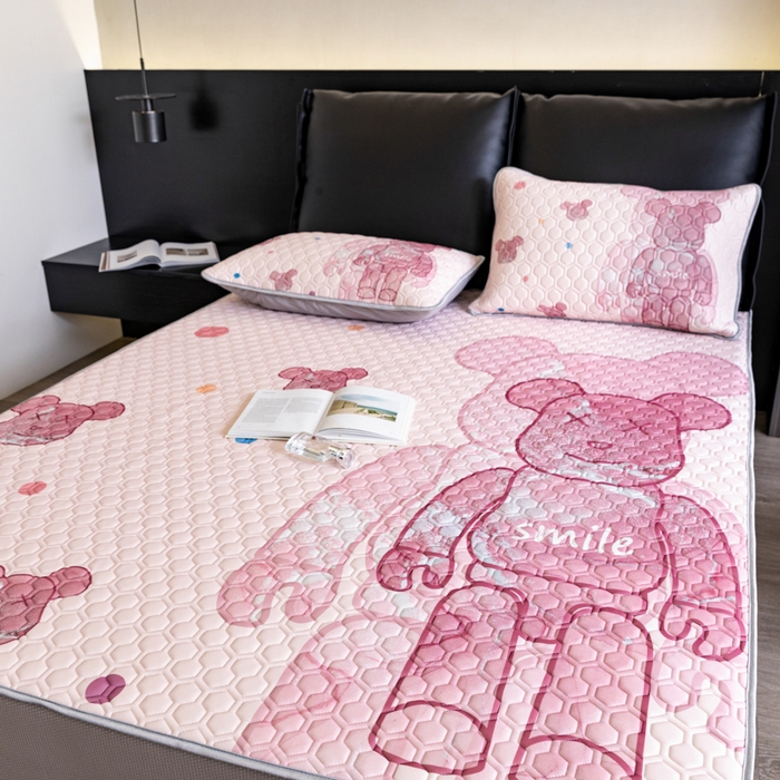 91家纺网 家纺一手货源 找家纺 摩卡（乐趣） 2025新款春夏新款夏凉被 冰激凌大豆夏被 流沙