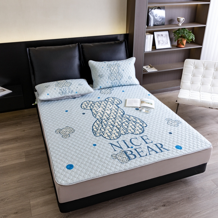 91家纺网 家纺一手货源 找家纺 摩卡（乐趣） 2025新品乳胶凉席 萌迪