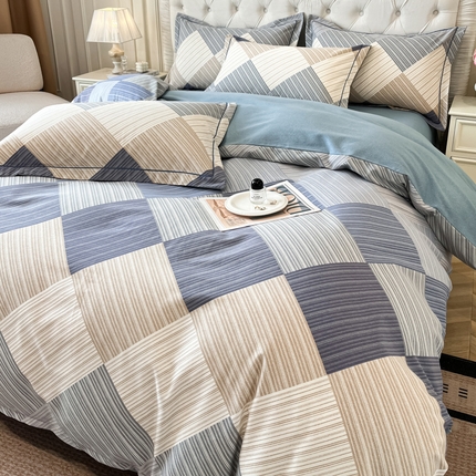 91家纺网 家纺一手货源 找家纺 （总）海洋家纺 2025新款全棉磨毛四件套