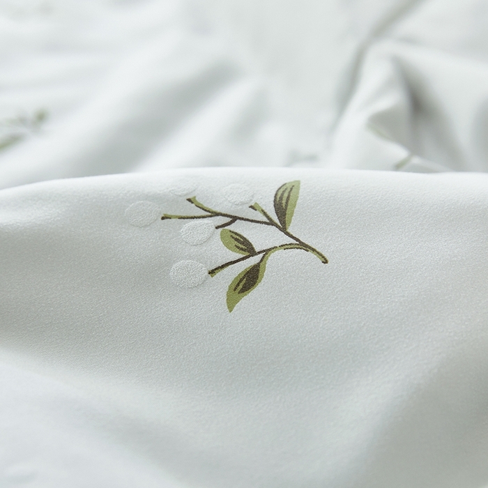 91家纺网 家纺一手货源 找家纺 欧朵家纺 2025新款A类奶小棉立体印花夏被 幸运花