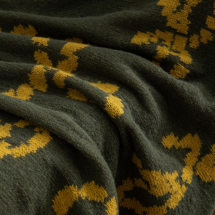 91家纺网 家纺一手货源 找家纺 （总）肖恩毯业 2025新款鹿毛绒针织毯蝴蝶结北欧毛毯复古沙发毯休闲毯子