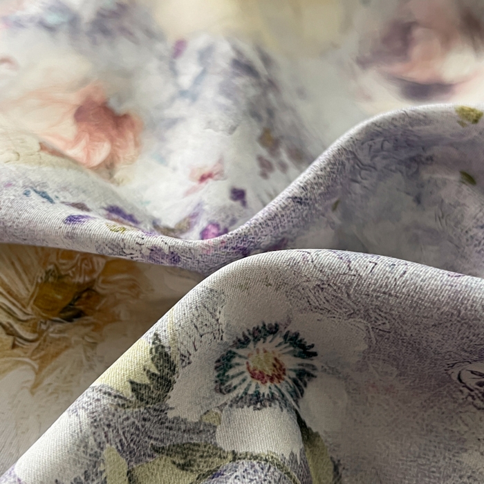 91家纺网 家纺一手货源 找家纺 仟网汇 2025新款棉代尔轻奢系列四件套 星辰