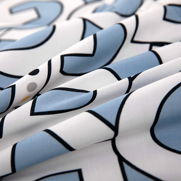 91家纺网 家纺一手货源 找家纺 天瑜 2024新款棉绸苏香绸舒香绸夏被人造棉夏凉被 字母蓝