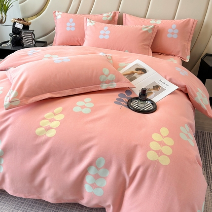 91家纺网 家纺一手货源 找家纺 （总）海洋家纺 2025新款全棉磨毛四件套