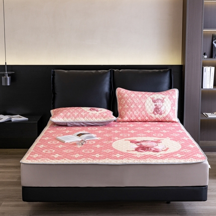 摩卡（乐趣） 2025新品乳胶凉席 天使熊粉