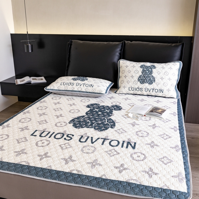 91家纺网 家纺一手货源 找家纺 摩卡（乐趣） 2025新品乳胶凉席 熊仔白