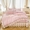 91家纺网 家纺一手货源 找家纺 鑫棉坊 2025年新款全棉床盖三件套-花影倾梦 花影倾梦-浅米色