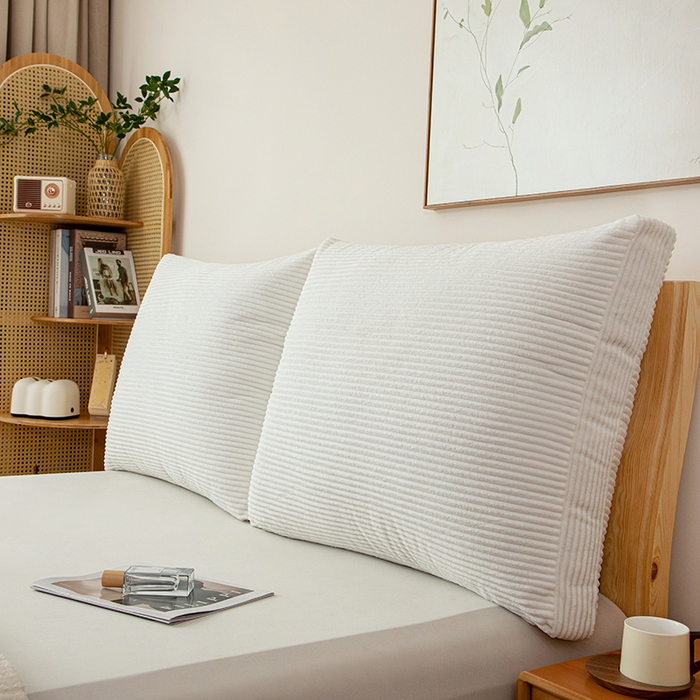 91家纺网 家纺一手货源 找家纺 （总）沐沐家纺 2026新款灯芯绒立体面包枕