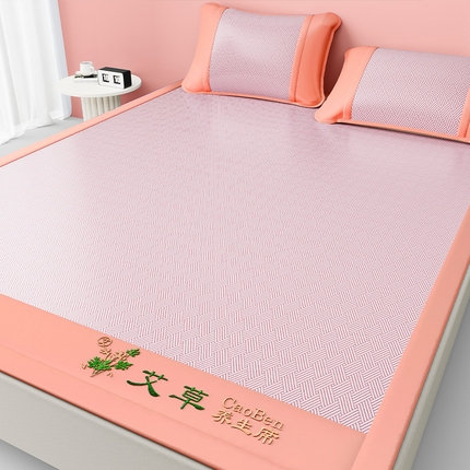 91家纺网 家纺一手货源 找家纺 （总）卡初家居（原微来）2025新款a类艾草驱蚊冰丝凉席