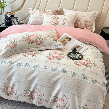 91家纺网 家纺一手货源 找家纺 （总）海洋家纺 2025新款全棉磨毛四件套