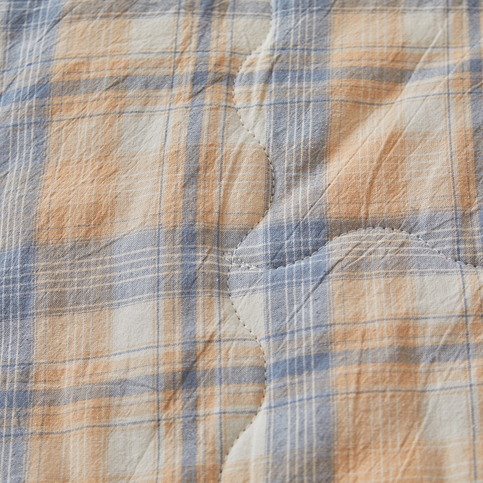 91家纺网 家纺一手货源 找家纺 招财星家纺 2025新款新疆棉花被夏被100%里外全棉棉花夏被无印风全棉色织水洗棉夏凉被空调被春秋被单人可机洗 初见