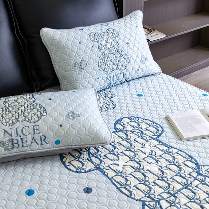 91家纺网 家纺一手货源 找家纺 摩卡（乐趣） 2025新品乳胶凉席 萌迪