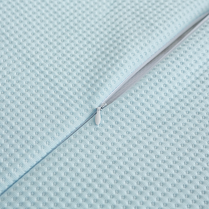 91家纺网 家纺一手货源 找家纺 萌番宝 2025山茶花冰丝凉感凉感丝乳胶枕夏季冰凉感 山茶花蓝色