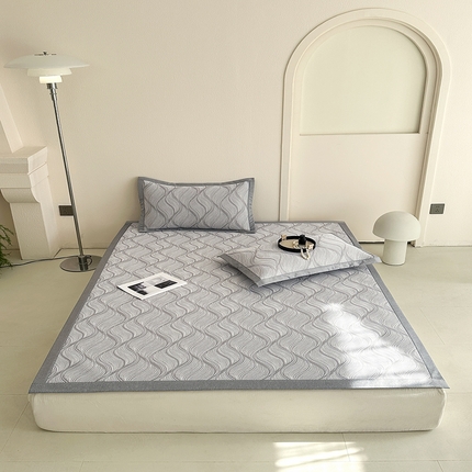 91家纺网 家纺一手货源 找家纺 （总）网客家纺 2025新款高分子PE（聚乙烯）提花凉感软席