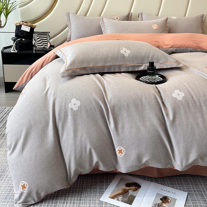 91家纺网 家纺一手货源 找家纺 海洋家纺 2025新款全棉磨毛四件套 迪诺之旅