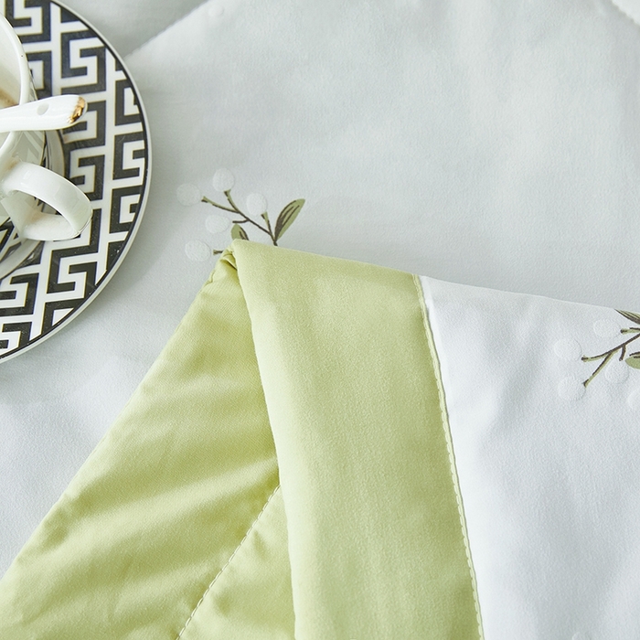 91家纺网 家纺一手货源 找家纺 欧朵家纺 2025新款A类奶小棉立体印花夏被 幸运花