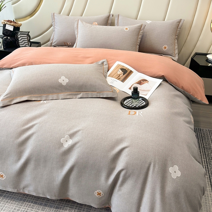 91家纺网 家纺一手货源 找家纺 海洋家纺 2025新款全棉磨毛四件套 迪诺之旅