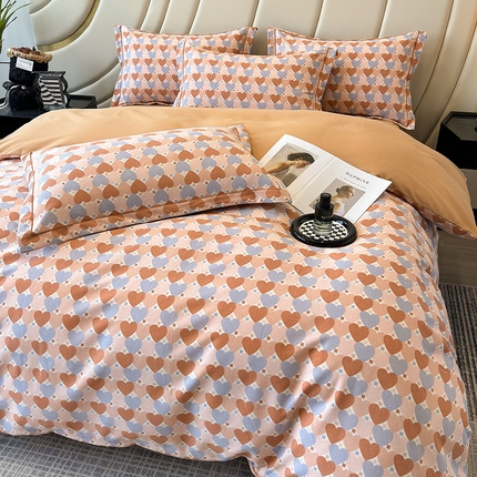 91家纺网 家纺一手货源 找家纺 （总）海洋家纺 2025新款全棉磨毛四件套