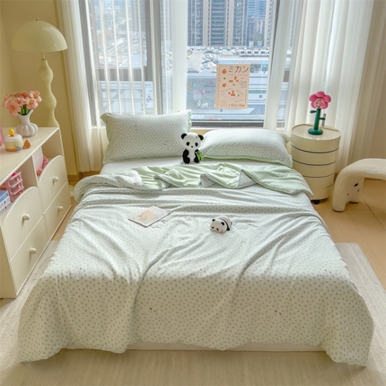 91家纺网 家纺一手货源 找家纺 （总）五月家纺 2025新款四层纱多功能夏被 被子被芯