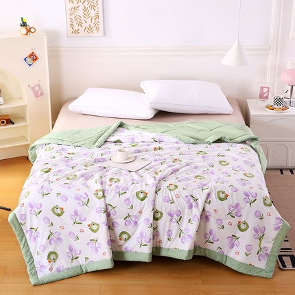 91家纺网 家纺一手货源 找家纺 （总）欧朵2025新款A类水洗棉夏被系列