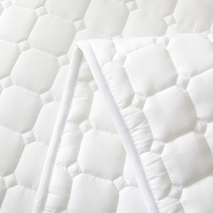 91家纺网 家纺一手货源 找家纺 丽诺床垫 2025新款本色大豆纤维床褥 白色