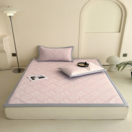 91家纺网 家纺一手货源 找家纺 （总）网客家纺 2025新款高分子PE（聚乙烯）提花凉感软席