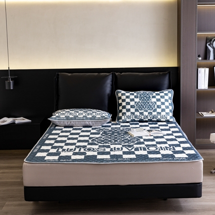 摩卡（乐趣） 2025新品乳胶凉席 棋盘格公仔