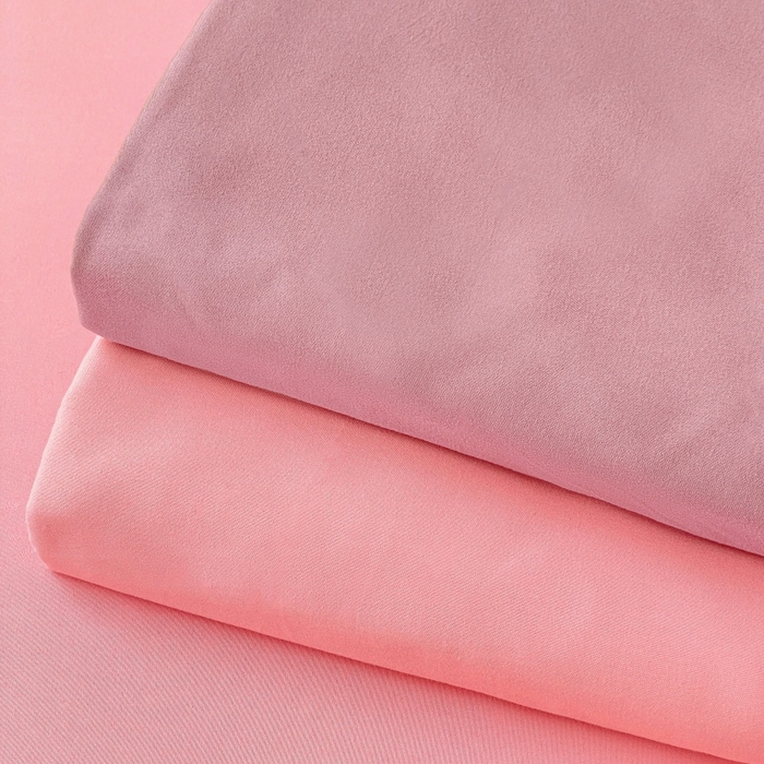 91家纺网 家纺一手货源 找家纺 金丝兔 2025新款亲肤纯色床笠系列 纯色床笠-叠拍图-玉色