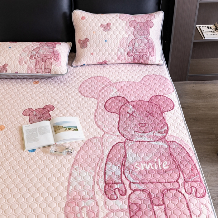 91家纺网 家纺一手货源 找家纺 摩卡（乐趣） 2025新品乳胶凉席 流沙