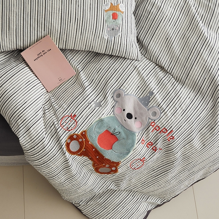 91家纺网 家纺一手货源 找家纺 （总）怡家居 2025新款色织大提花贴布绣四件套