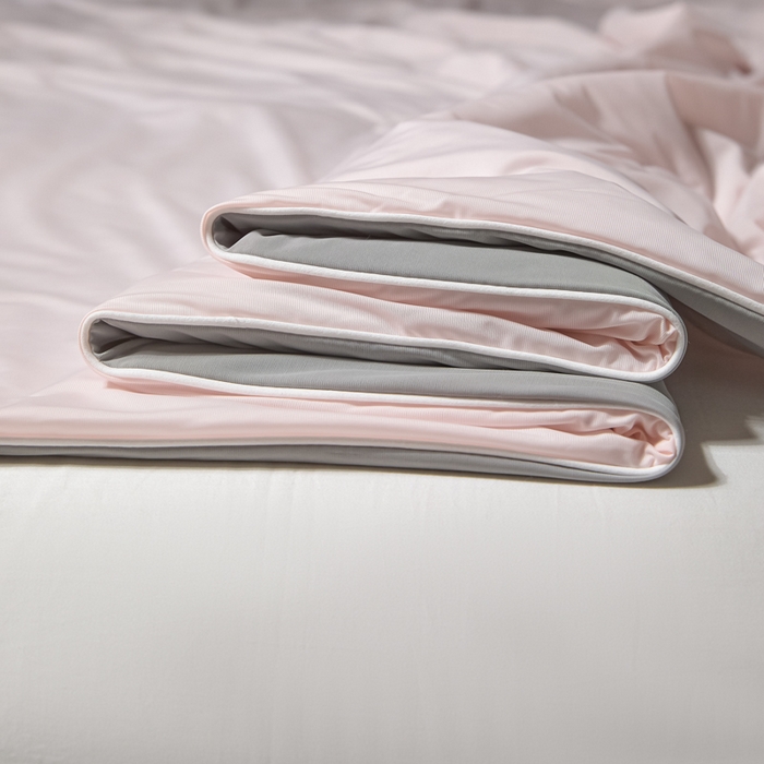 91家纺网 家纺一手货源 找家纺 （总）梦恬佳 2025新款高克重140g凉感丝冰丝仿锦氨夏凉被被子被芯