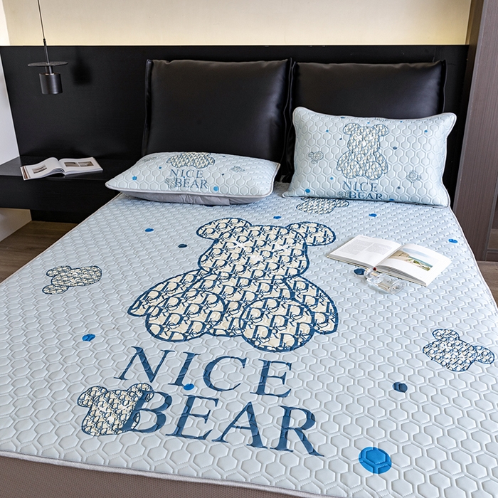 91家纺网 家纺一手货源 找家纺 摩卡（乐趣） 2025新款春夏新款夏凉被 冰激凌大豆夏被 萌迪