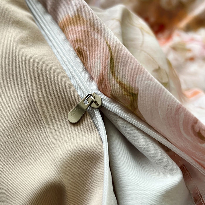 91家纺网 家纺一手货源 找家纺 仟网汇 2025新款棉代尔轻奢系列四件套 南茜