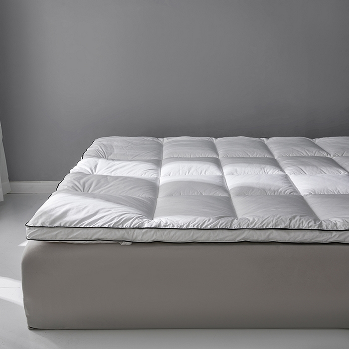 91家纺网 家纺一手货源 找家纺 丽诺床垫 2025新款全棉纯棉防螨软床垫-风格一 全棉软床垫酒店风5cm白色