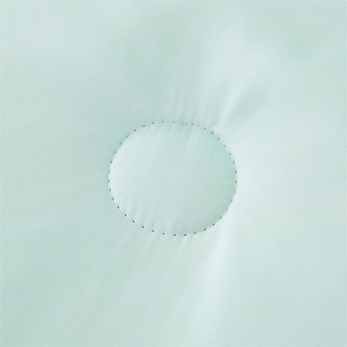 91家纺网 家纺一手货源 找家纺 瑶瑶家居床垫 2025新款水洗棉磨毛大豆纤维被无染 无染-浅绿