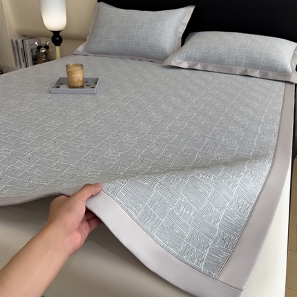 91家纺网 家纺一手货源 找家纺 （总）卡初家居（原微来）2025新款超柔凉感冰丝凉席