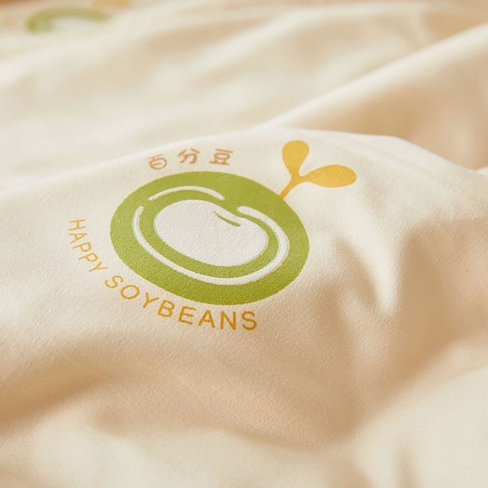 91家纺网 家纺一手货源 找家纺 欧朵家纺 2025新款A类奶小棉立体印花夏被 苹果派