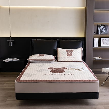 摩卡（乐趣） 2025新款春夏新款夏凉被 冰激凌大豆夏被 熊头咖