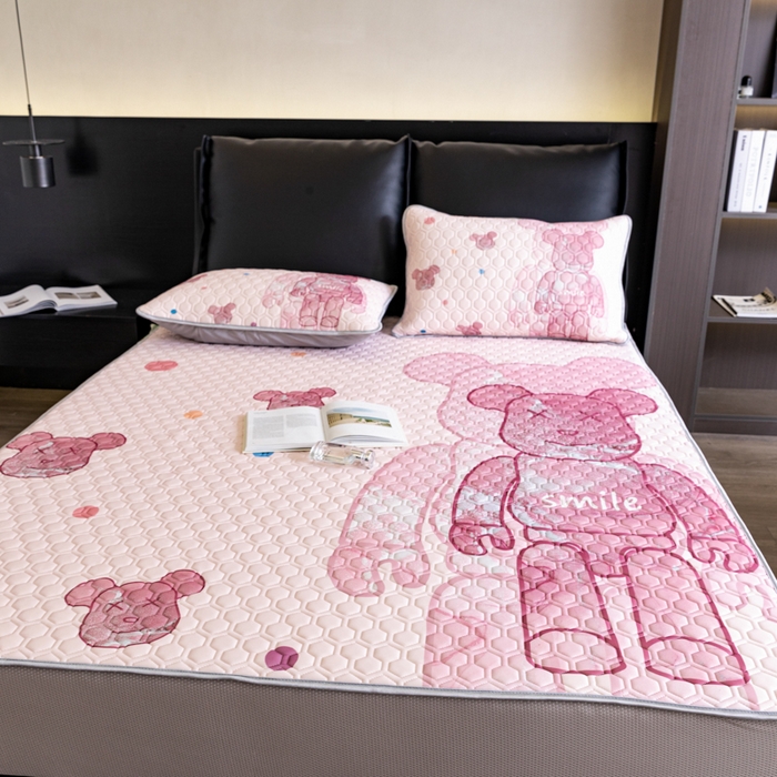 91家纺网 家纺一手货源 找家纺 摩卡（乐趣） 2025新品乳胶凉席 流沙