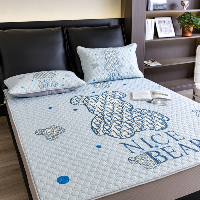 91家纺网 家纺一手货源 找家纺 摩卡（乐趣） 2025新品乳胶凉席 萌迪