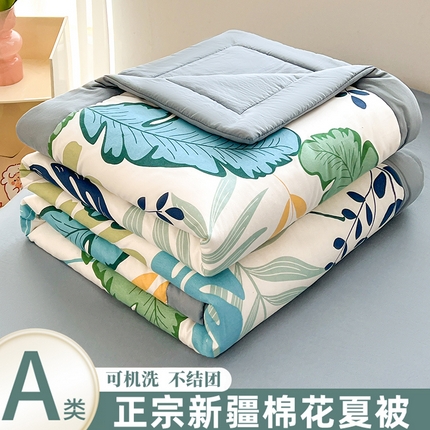 91家纺网 家纺一手货源 找家纺 （总）晓时候 2025新款水洗棉夏被新疆棉花被印花夏凉被空调被薄被子