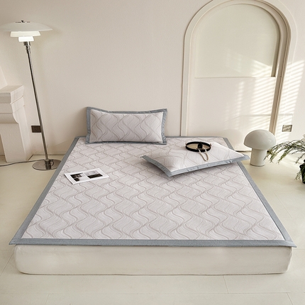 91家纺网 家纺一手货源 找家纺 （总）网客家纺 2025新款高分子PE（聚乙烯）提花凉感软席