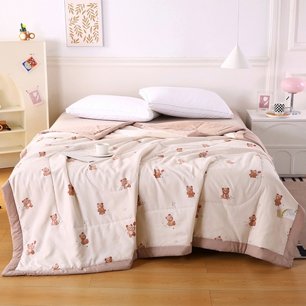 91家纺网 家纺一手货源 找家纺 （总）欧朵2025新款A类水洗棉夏被系列