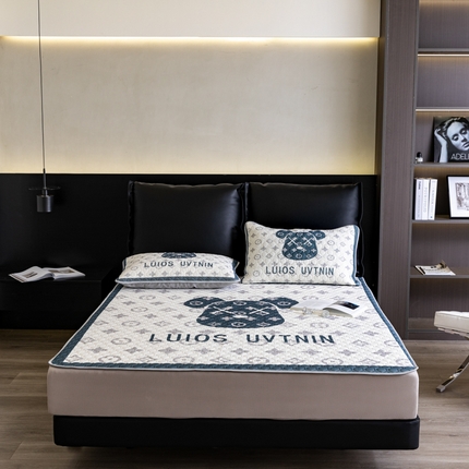 摩卡（乐趣） 2025新款春夏新款夏凉被 冰激凌大豆夏被 熊头白