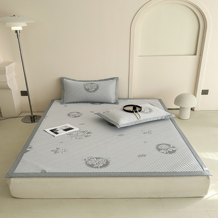 91家纺网 家纺一手货源 找家纺 （总）网客家纺 2025新款高分子PE（聚乙烯）提花凉感软席